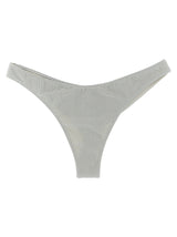 Haut et bas de maillot de bain MC2 Saint Barth en viscose argentée