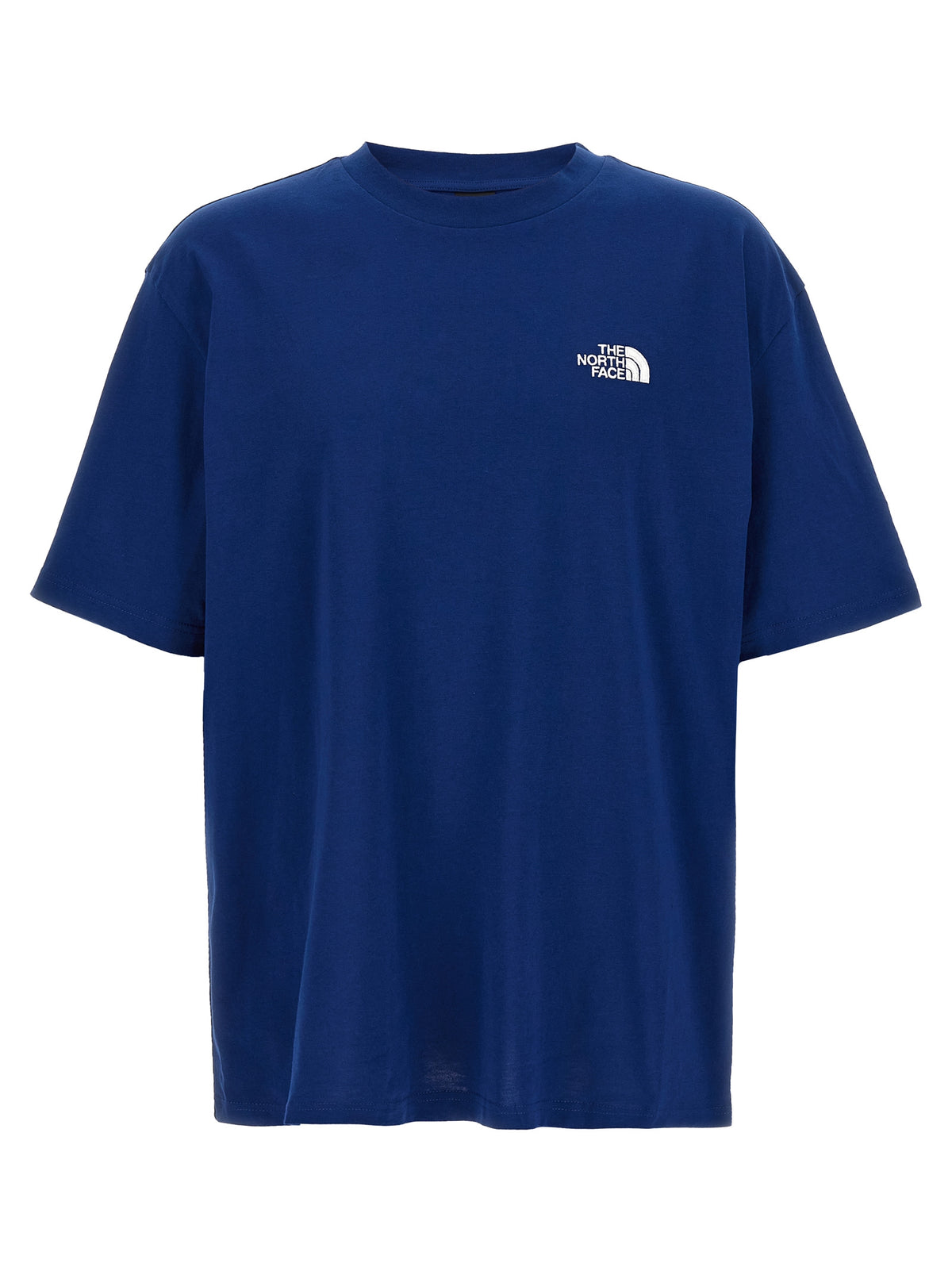 T-shirt en coton bleu The North Face