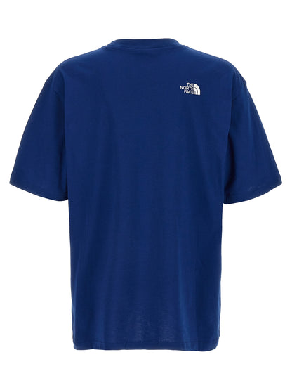 The North Face Blue Cotton T-Shirt