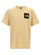 T-shirt en coton beige The North Face