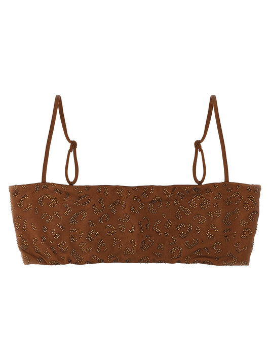 MC2 Saint Barth Bikini en Polyester Marron