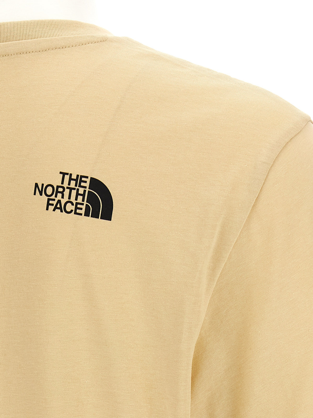 T-shirt en coton beige The North Face