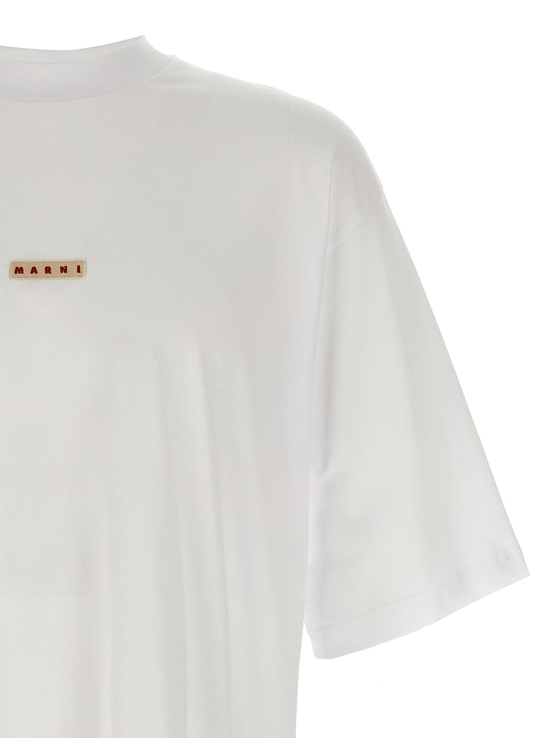 Marni White Cotton T-Shirt for Men