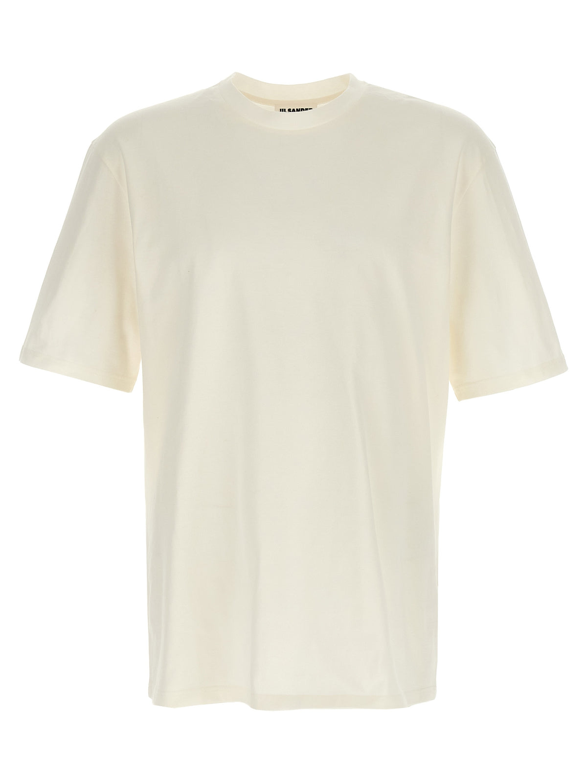 Jil Sander White Cotton Long Sleeve T-Shirt
