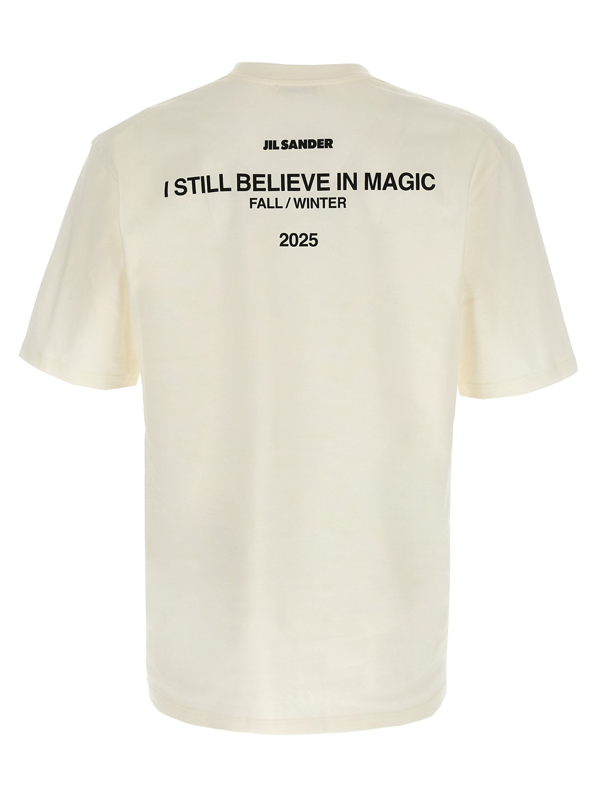 Jil Sander White Cotton Long Sleeve T-Shirt