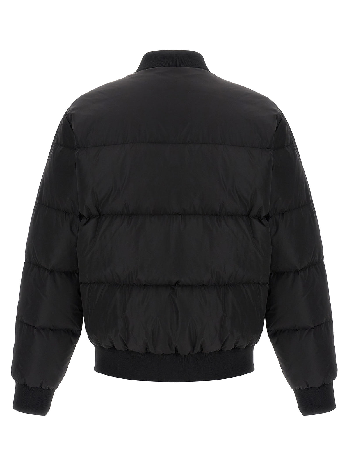 Dsquared² Black Polyamide Bomber Jacket for Men