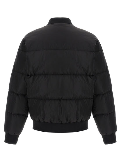 Dsquared² Black Polyamide Bomber
