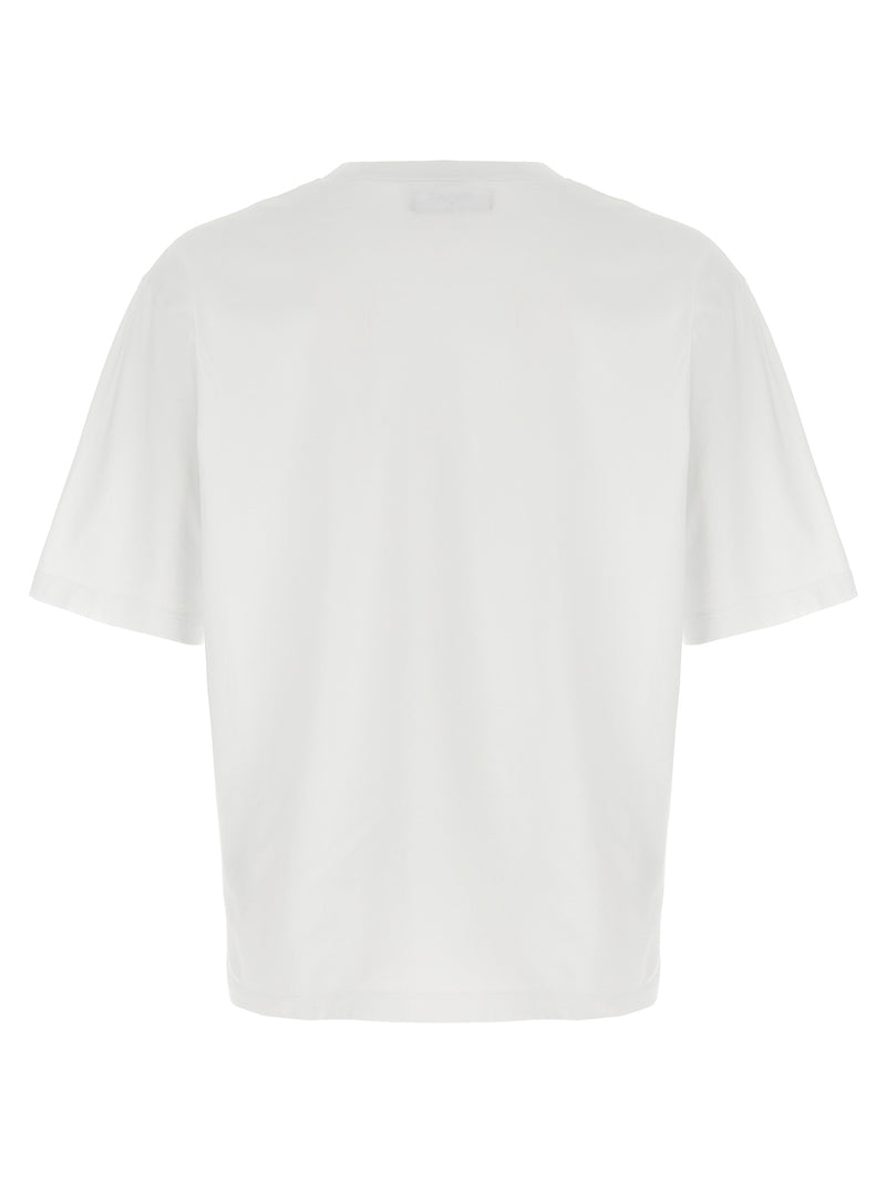 Dsquared² White Cotton T-Shirt - Bold Contemporary Style