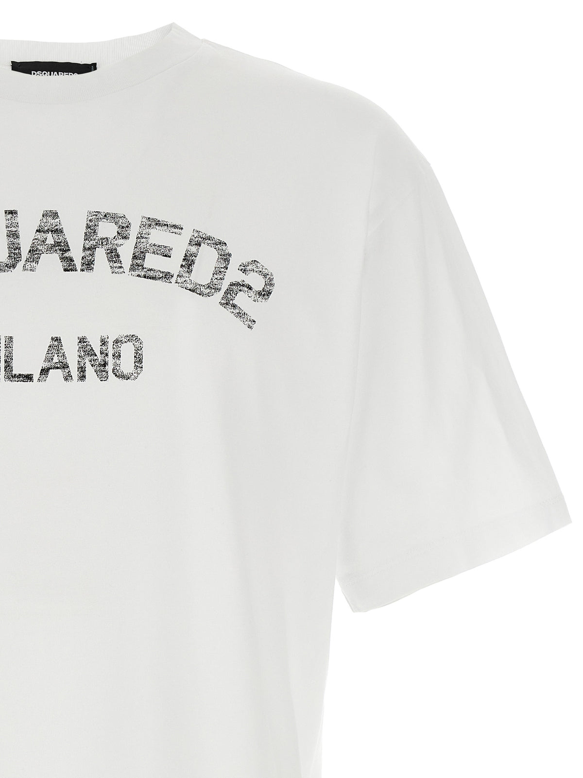 Dsquared² White Cotton T-Shirt for Men