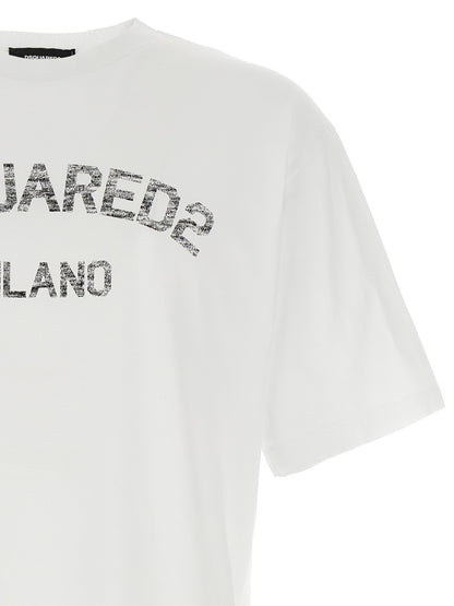 Dsquared² White Cotton T-Shirt