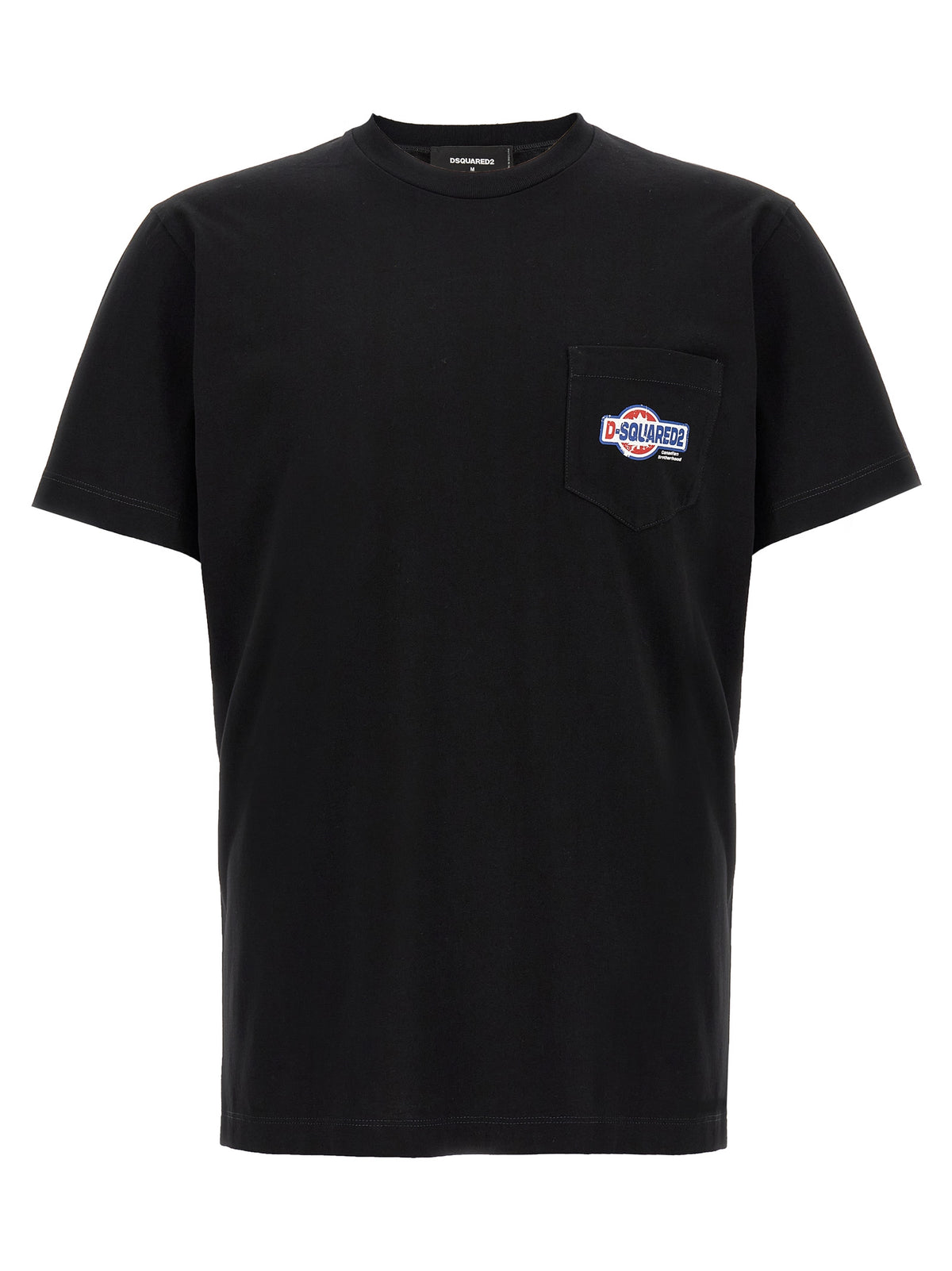 Dsquared² Black Cotton T-Shirt - Cool Fit Crewneck
