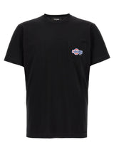 Dsquared² Black Cotton T-Shirt - Cool Fit Crewneck