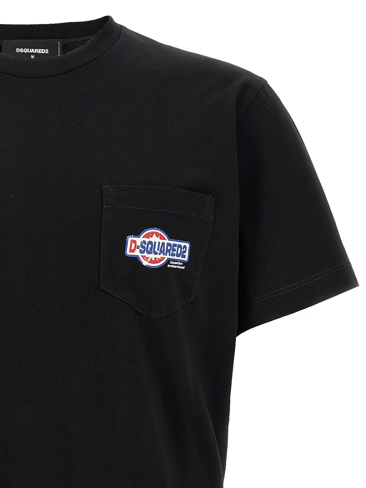 Dsquared² Black Cotton T-Shirt - Cool Fit Crewneck