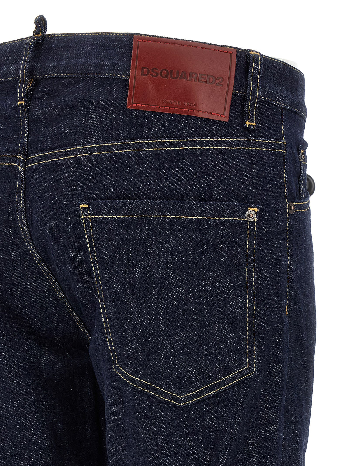 Dsquared² Blue Cotton Slim Fit Jeans for Men