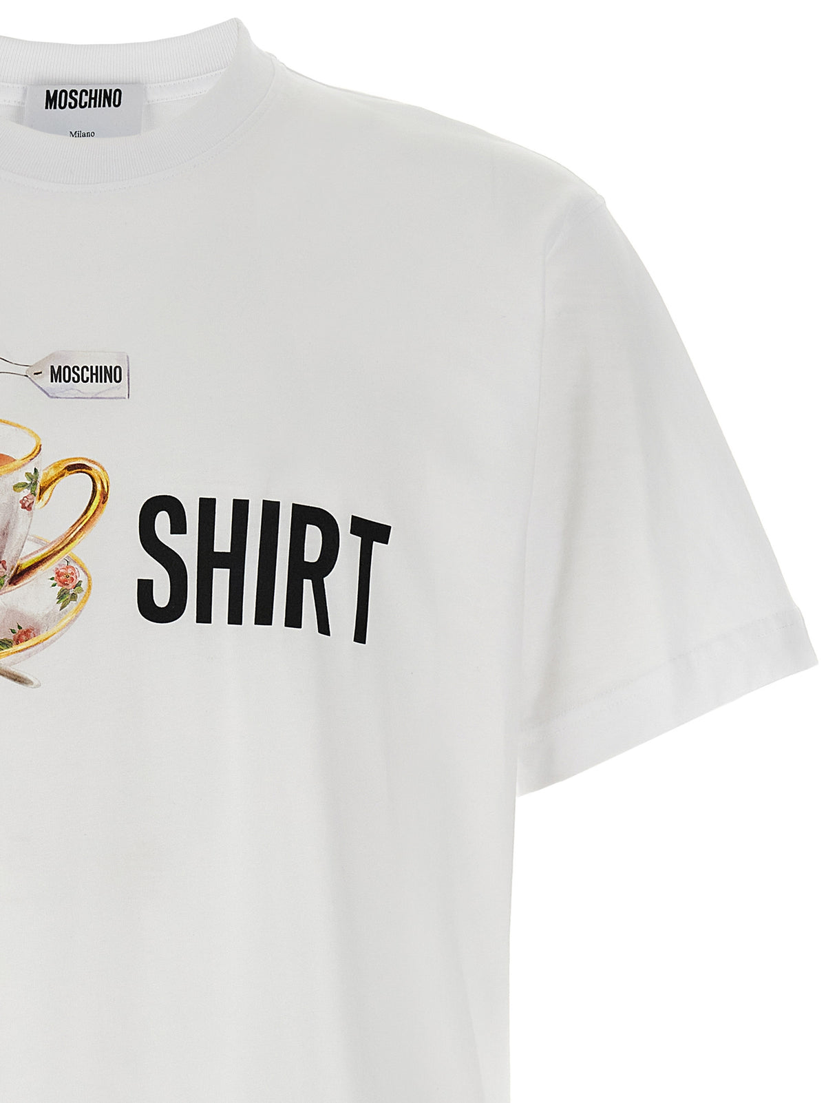 T-shirt Moschino en coton blanc
