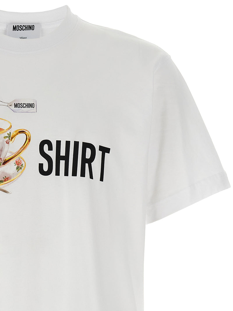 T-shirt Moschino en coton blanc