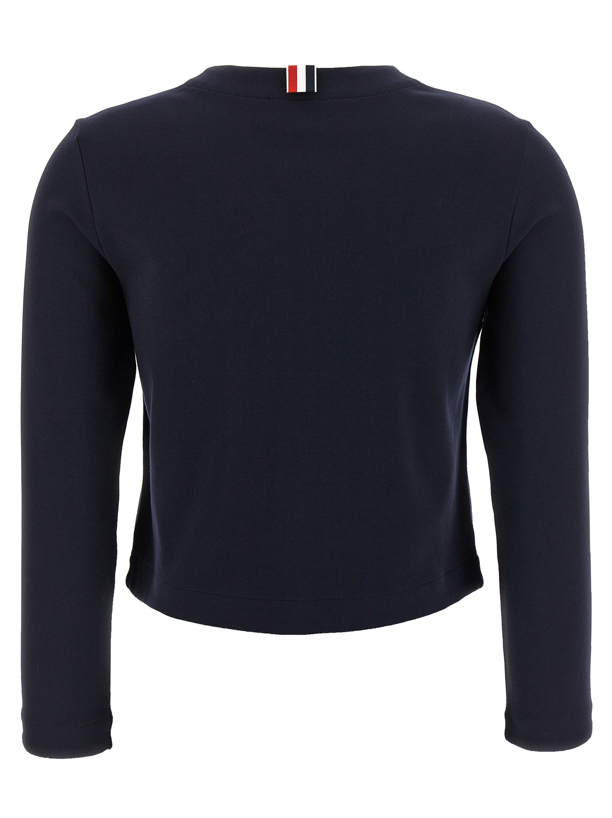 Cardigan en viscose bleu Thom Browne