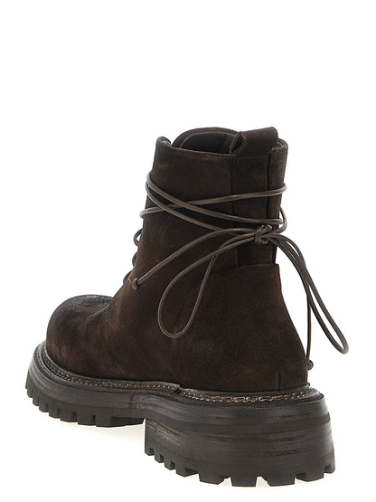 Marsell Brown Cotton Chelsea Boots