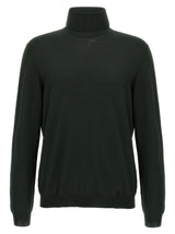 ZANONE Bicolor Virgin Wool Cardigan