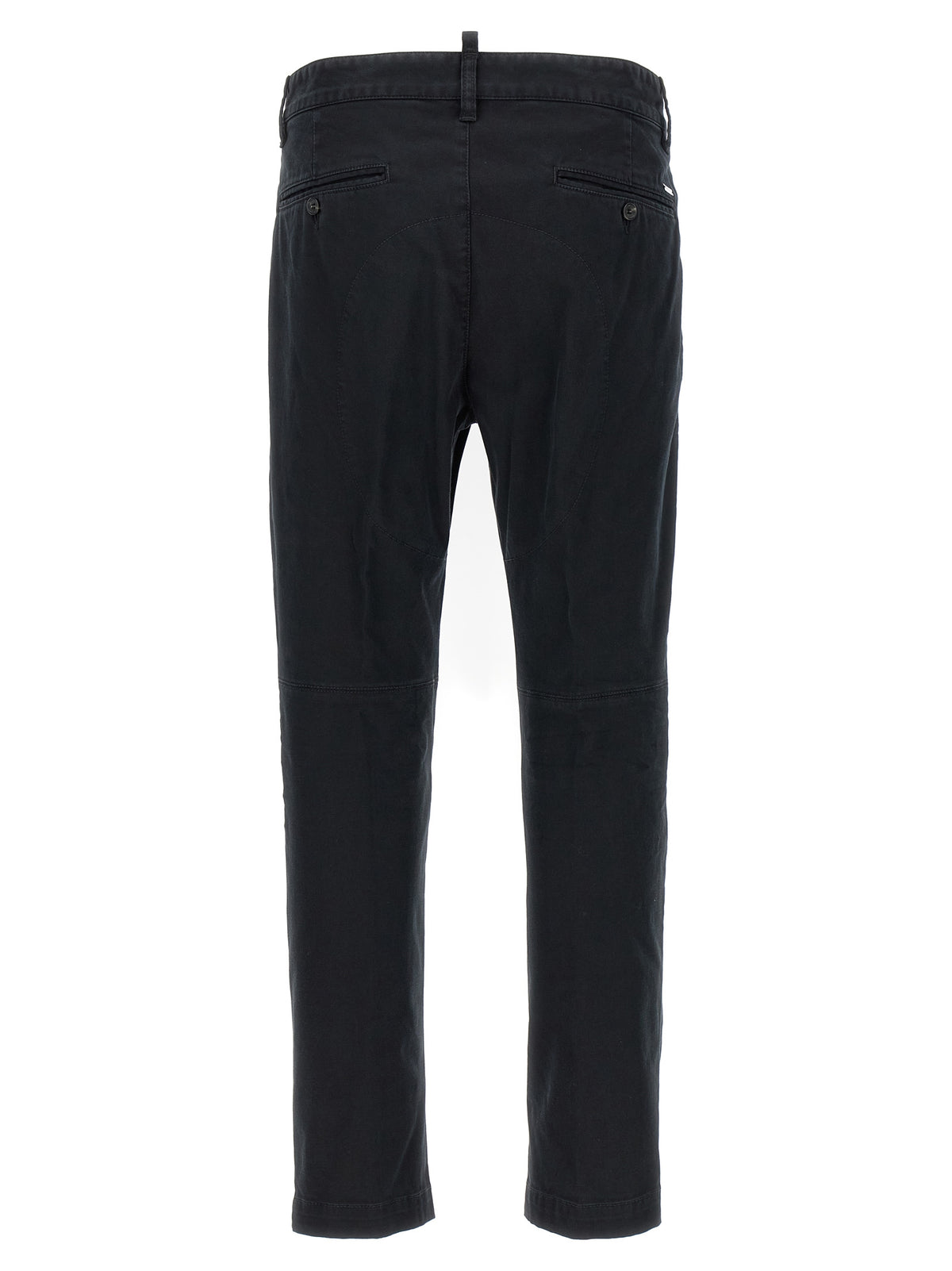 Dsquared² Pantalon Chino en Coton Noir