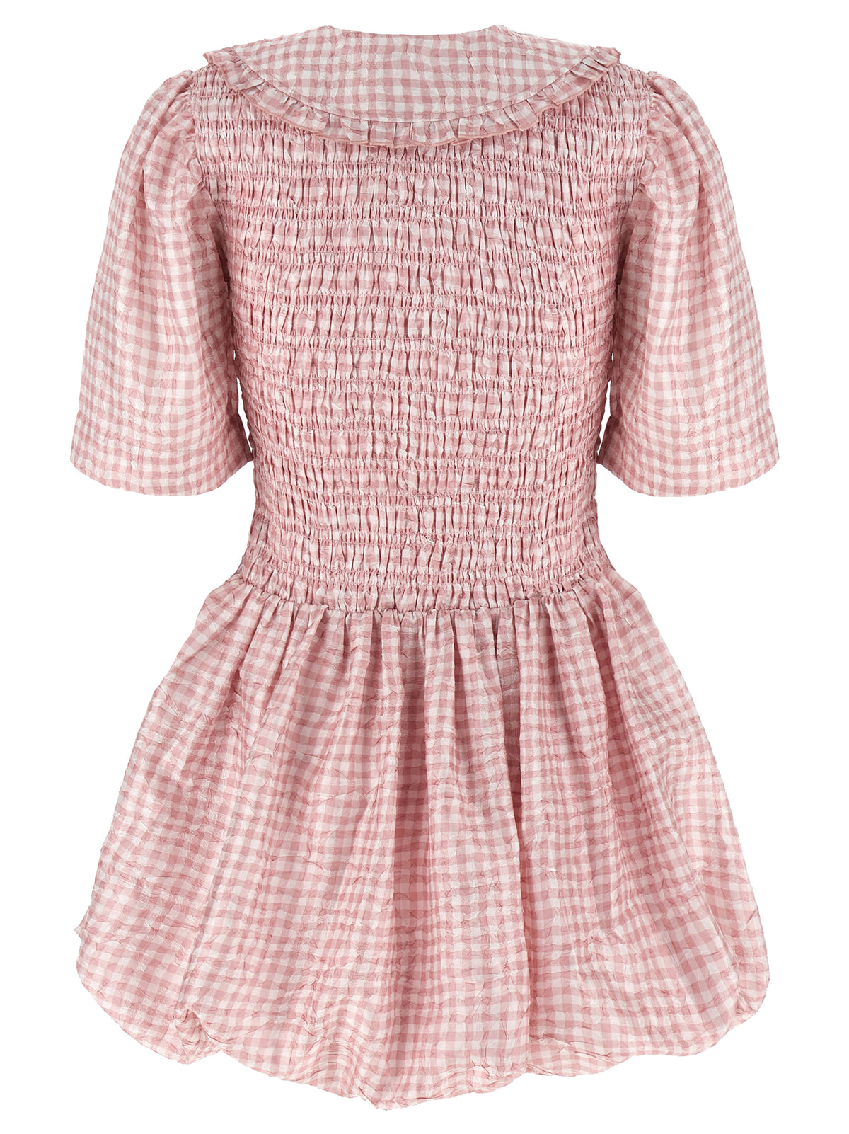 Robe courte en polyester multicolore Ganni