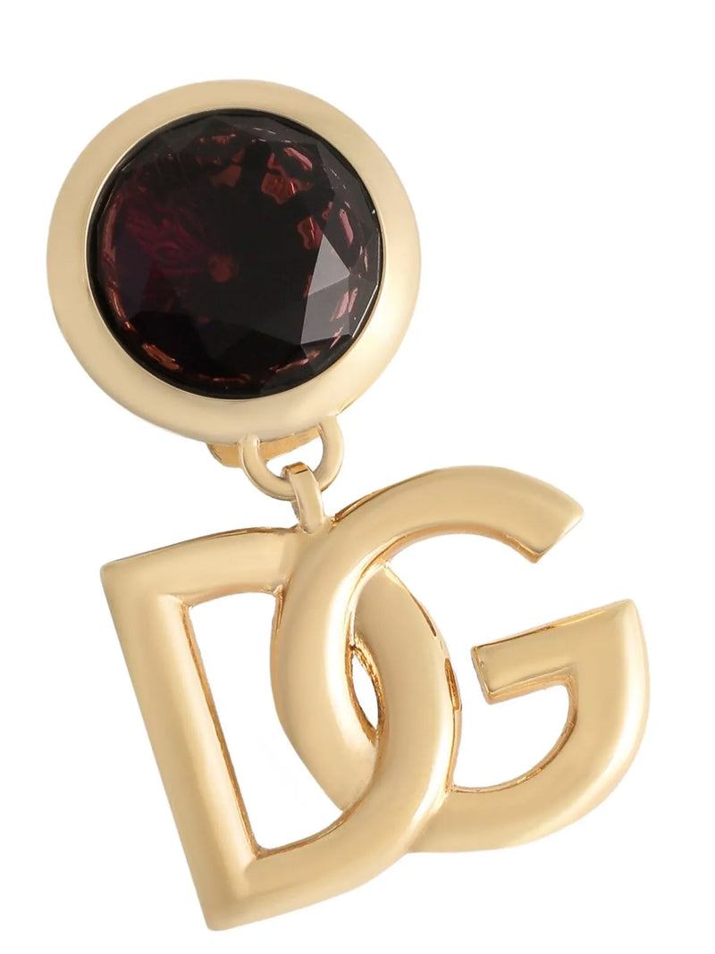 Boucles d'oreilles en laiton doré Dolce & Gabbana ‘Pop’