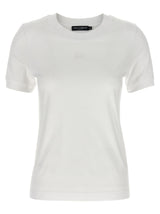 T-shirt en coton blanc Dolce &amp; Gabbana