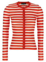 Dolce & Gabbana Orange Viscose Cardigan