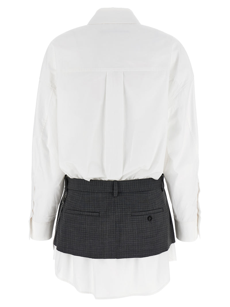Alexander Wang Multicolor Cotton Short Dress