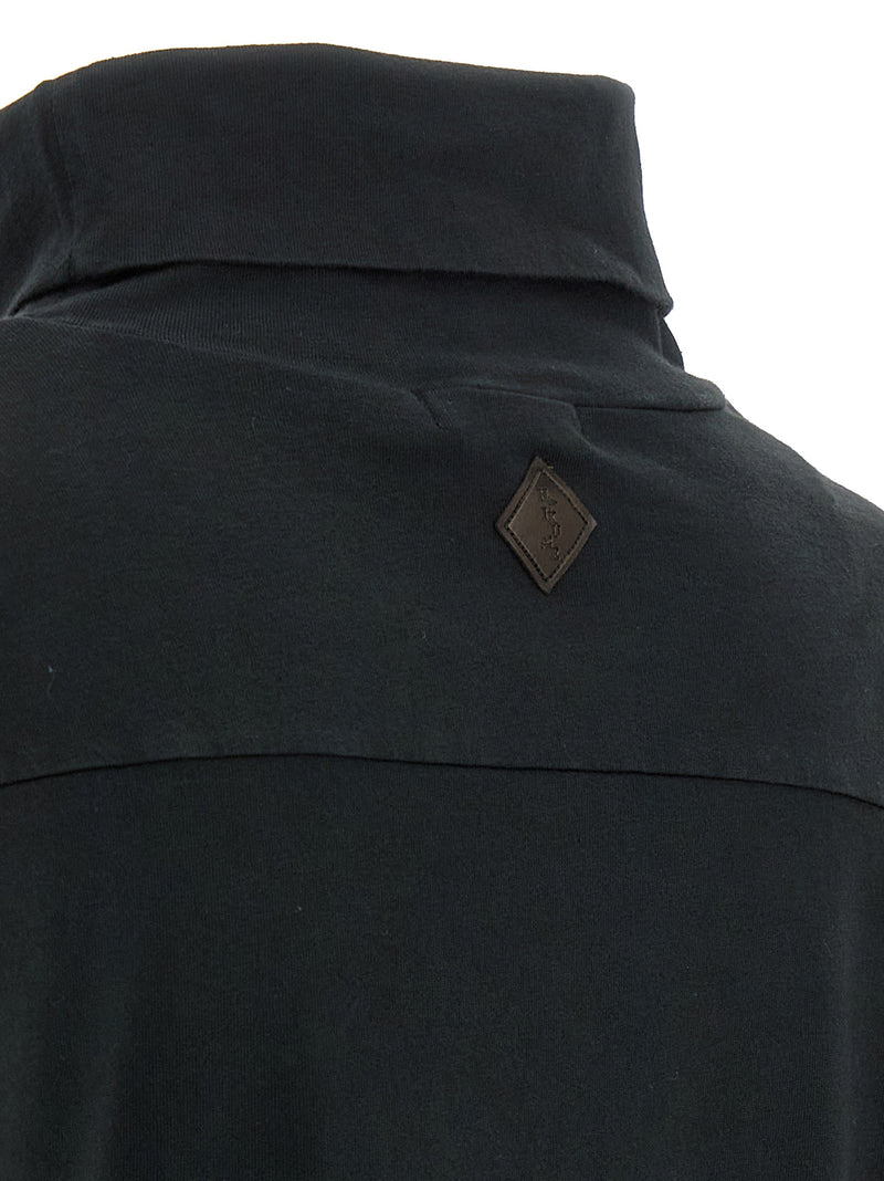 Haikure Ivy Black Cotton Cardigan for Women