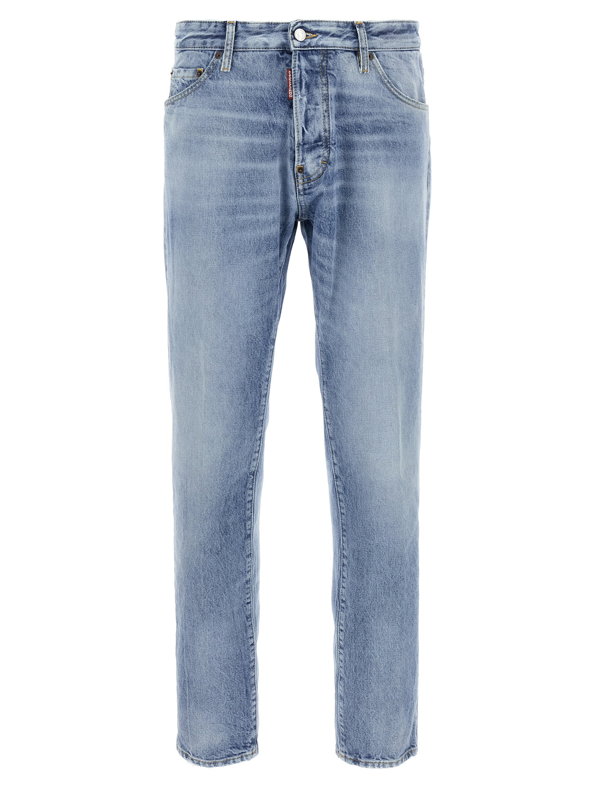 Dsquared² Blue Cotton Skinny Jeans