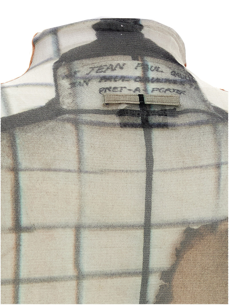 Body en polyamide multicolore Jean Paul Gaultier