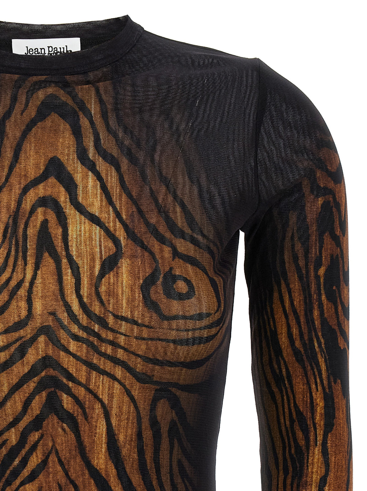 Chemise à motifs Jean Paul Gaultier multicolore en polyamide