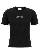 Jean Paul Gaultier Black Cotton T-Shirt