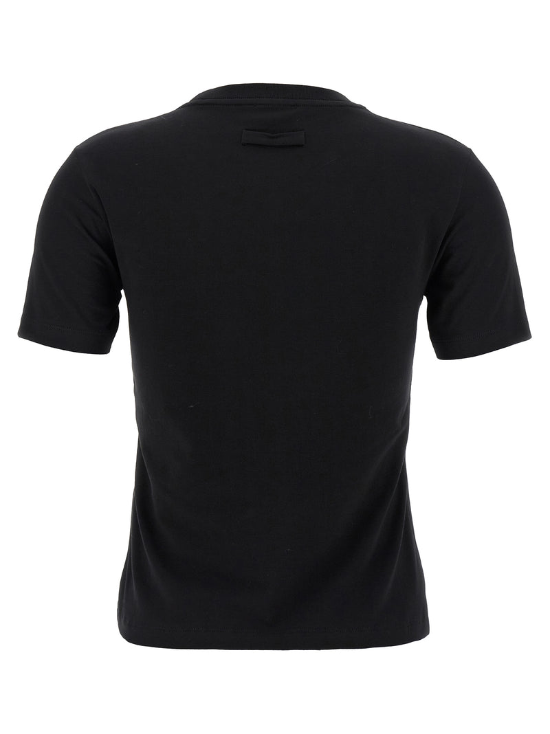 T-shirt noir en coton Jean Paul Gaultier