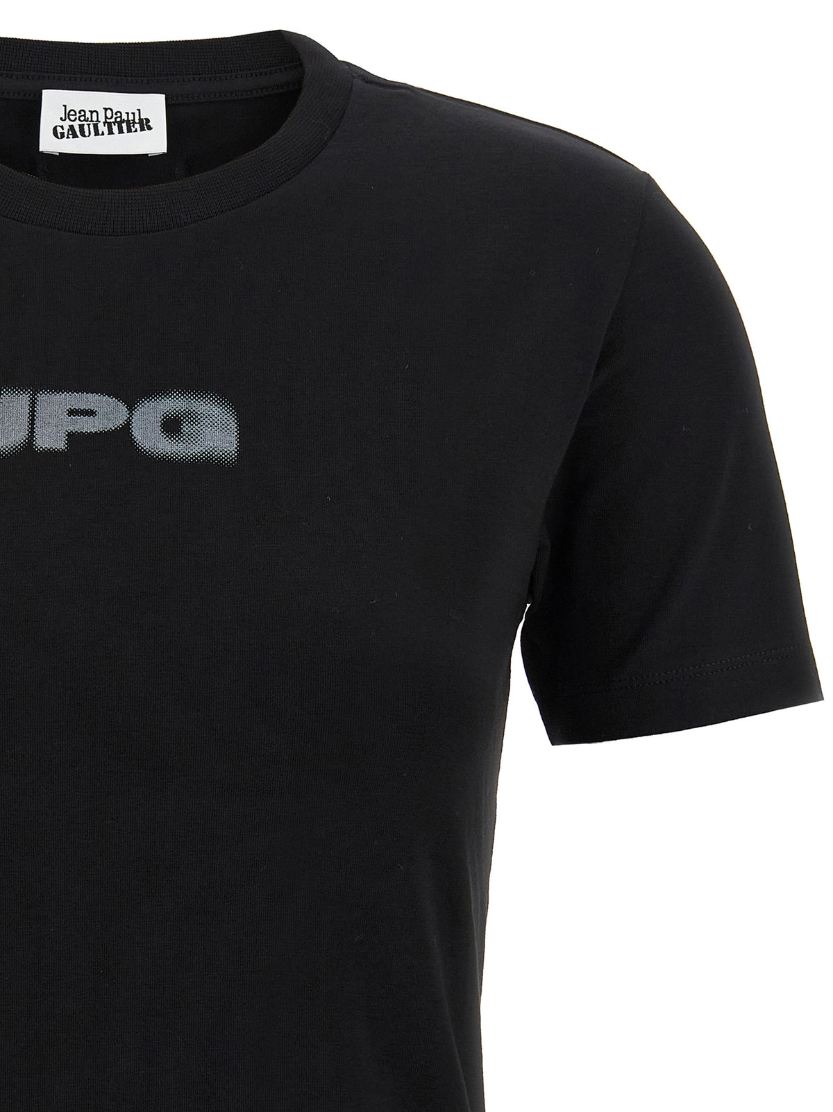 Jean Paul Gaultier Black Cotton T-Shirt