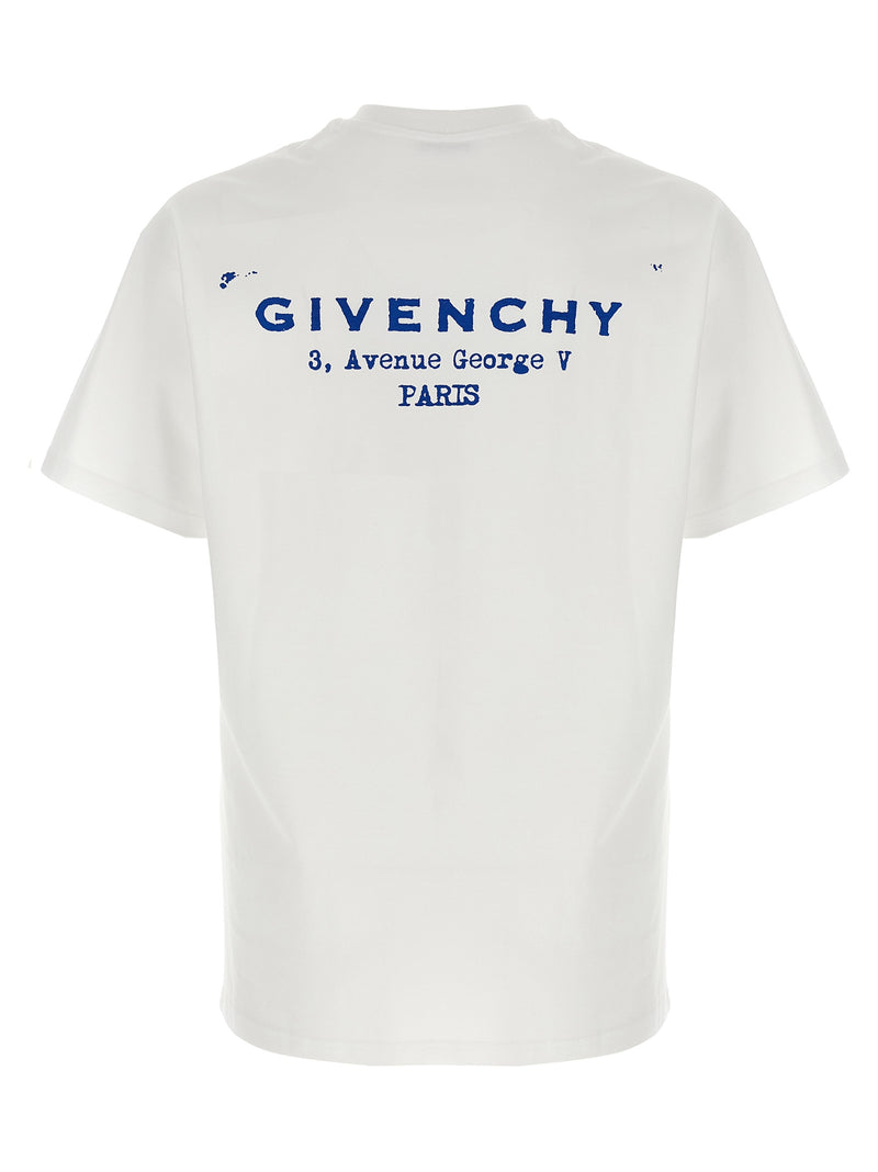 Givenchy White Cotton T-Shirt