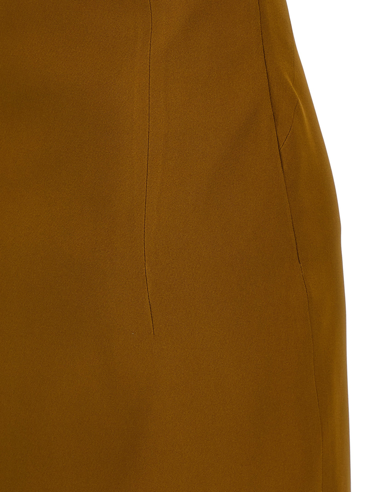 La robe courte The Attico bicolore en plumes de marabout