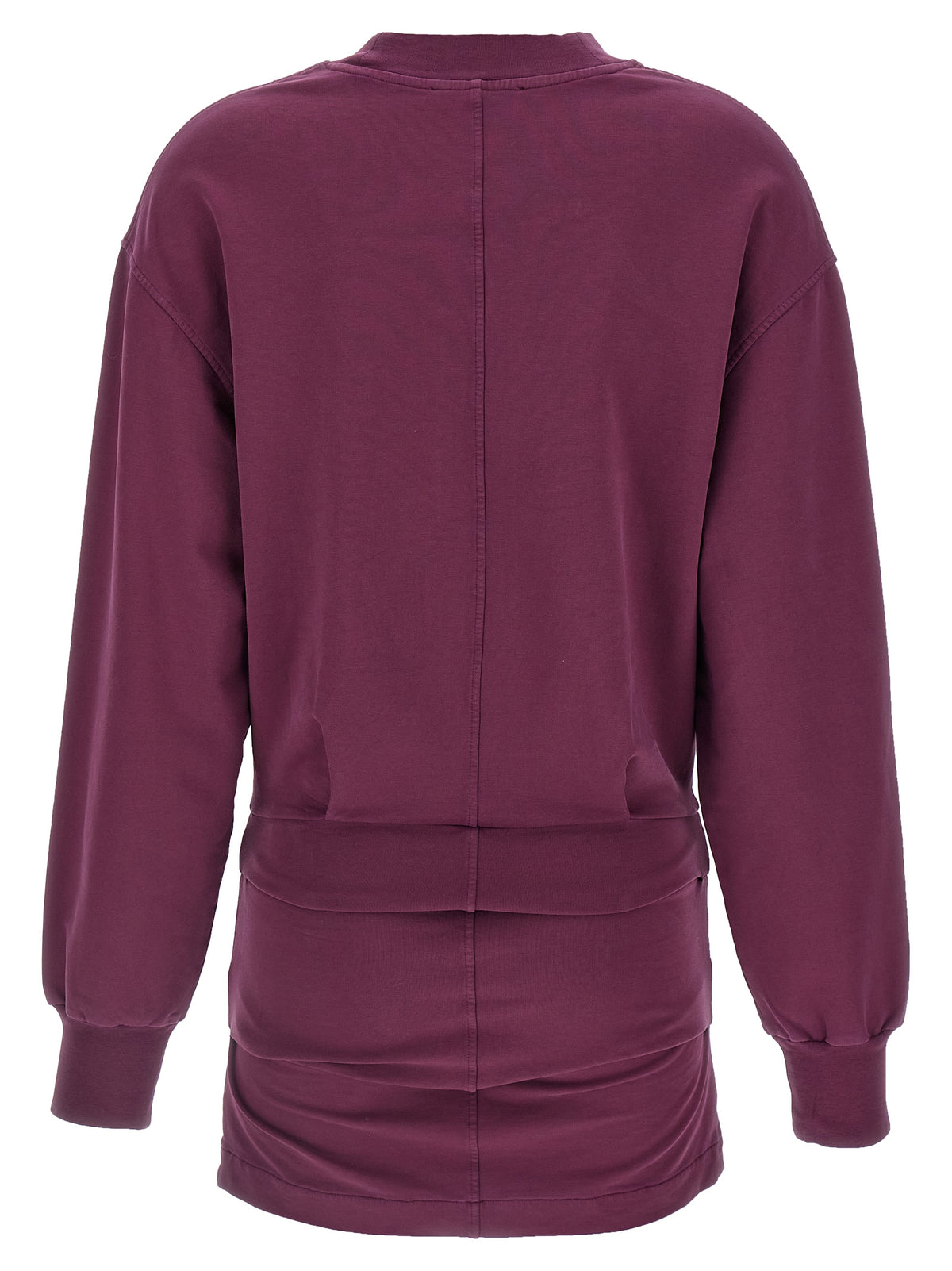 Robe courte The Attico Bordeaux en coton