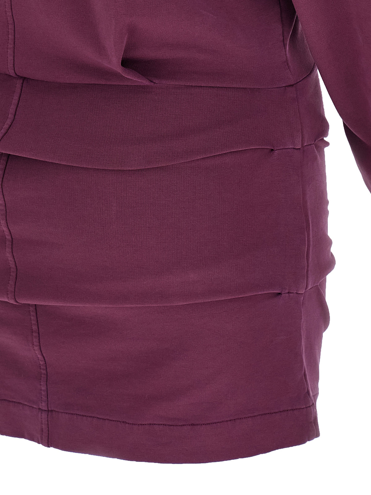 Robe courte The Attico Bordeaux en coton