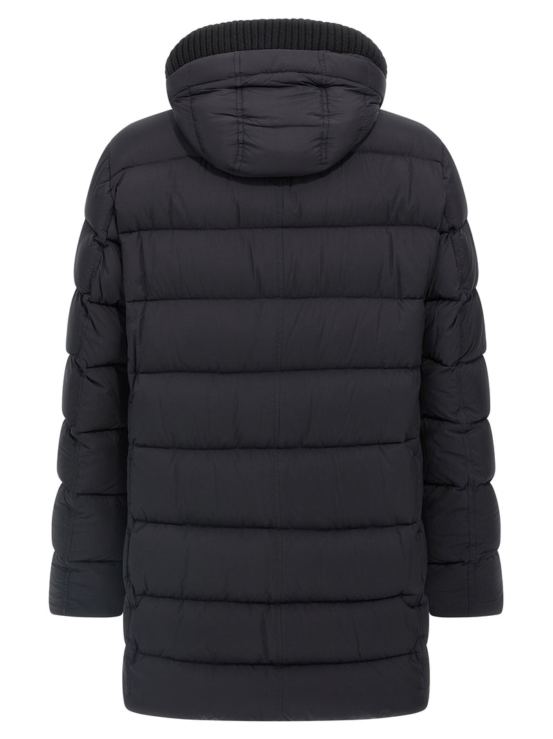 Herno ‘Il Parka’ Black Down Coat for Men