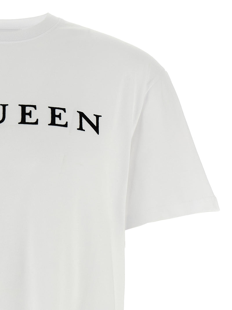 Alexander McQueen Bicolor Cotton T-Shirt