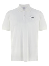Polo bicolore en coton Alexander McQueen