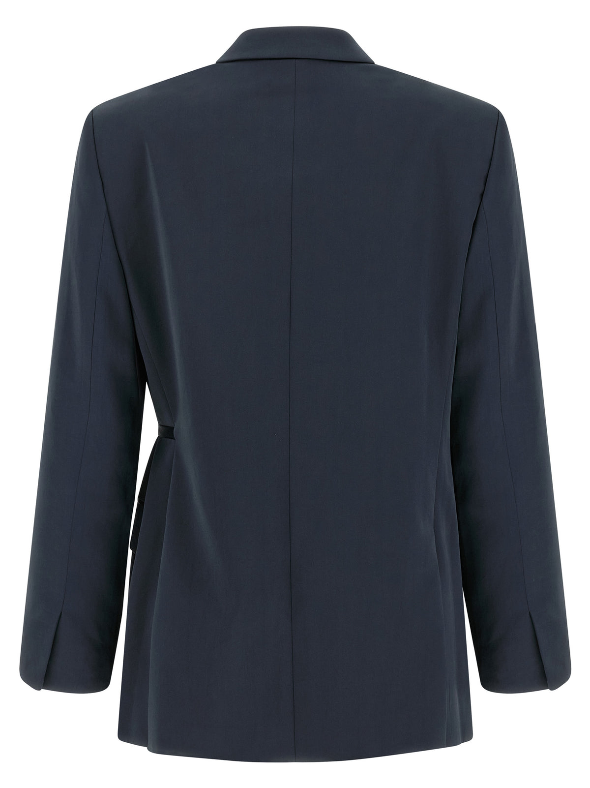 Blazer en polyester Theory bleu