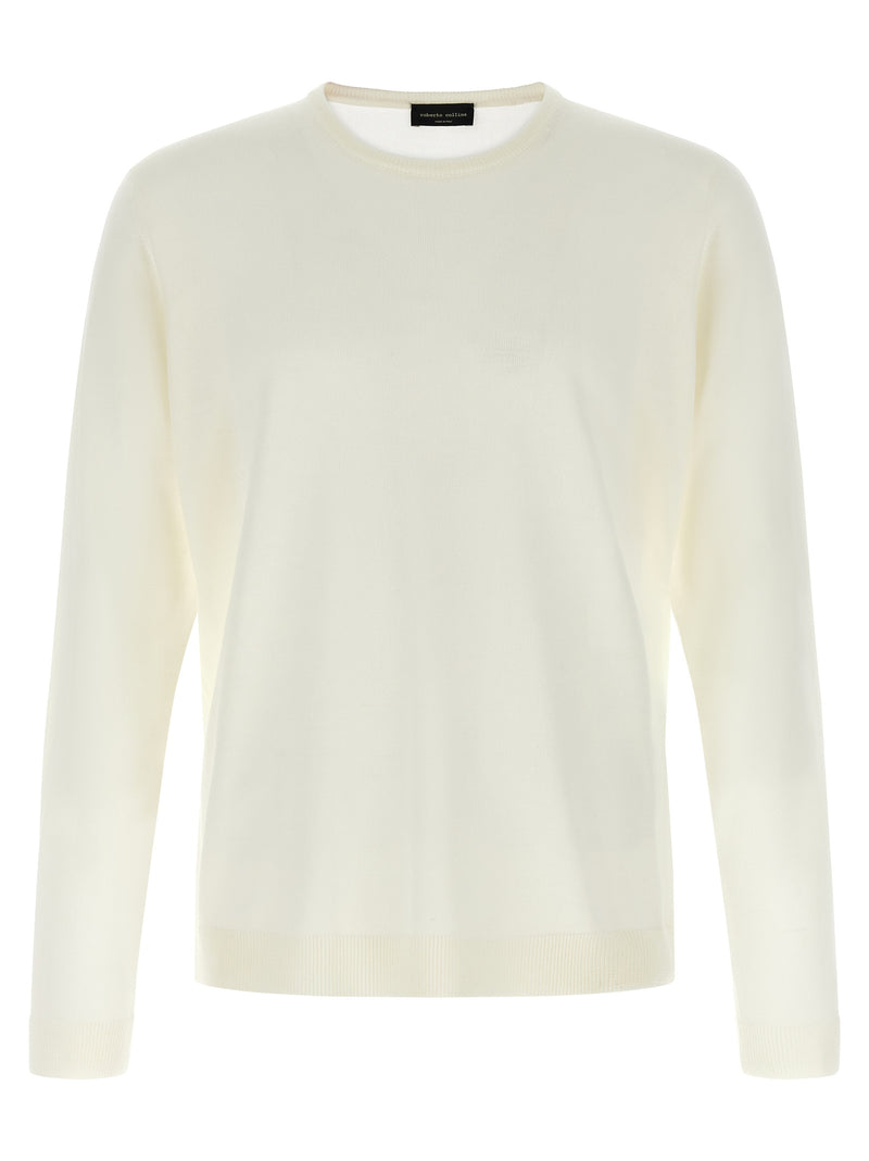 Roberto Collina Beige Merino Wool Cardigan