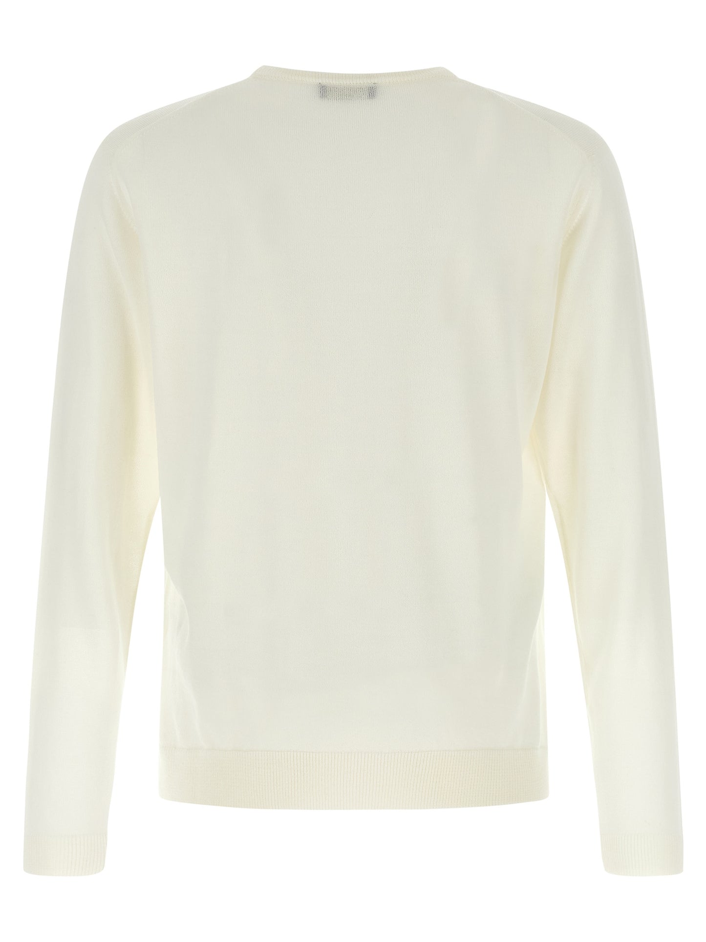 Roberto Collina Beige Merino Wool Cardigan