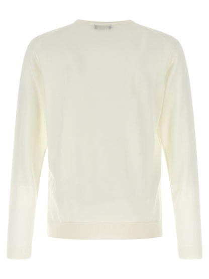 Roberto Collina Beige Merino Wool Cardigan