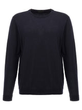 Roberto Collina Blue Merino Wool Cardigan