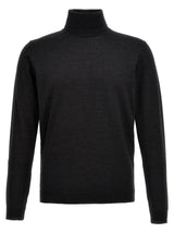 Roberto Collina Gray Merino Wool Cardigan