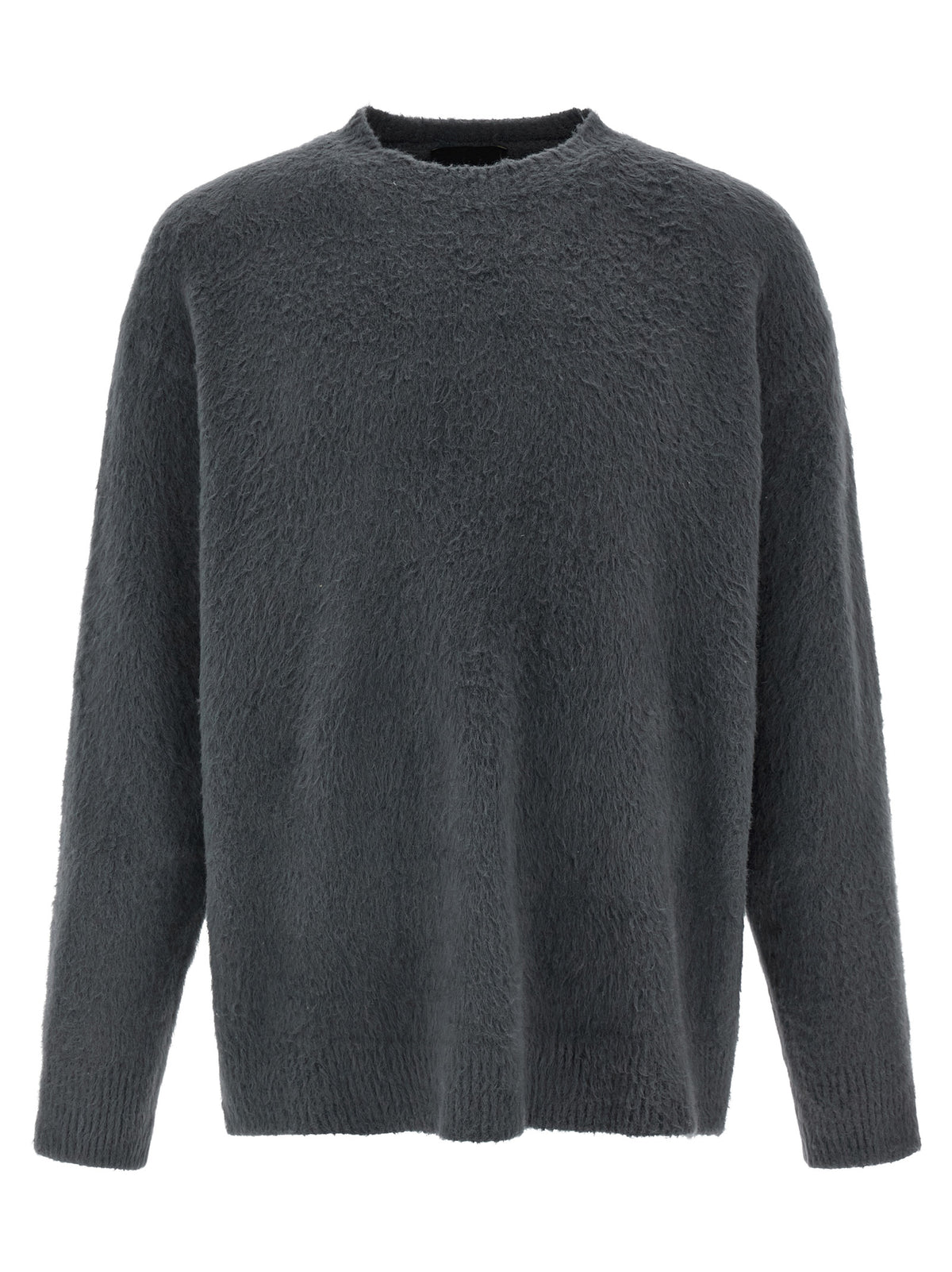Roberto Collina Gray Cotton Cardigan